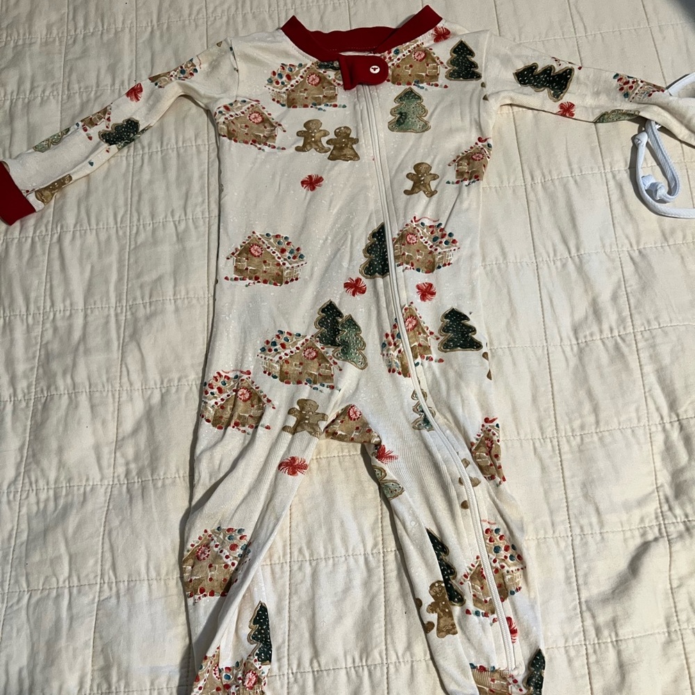 Burt’s Bees Christmas Footie Pajama